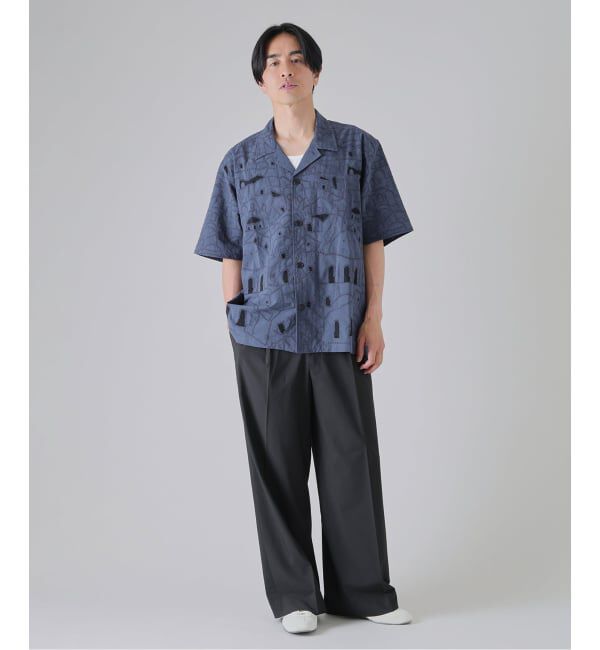 EDIFICE「《WEB限定》ワイド イージー トロピカルスラックス」|スラックス|