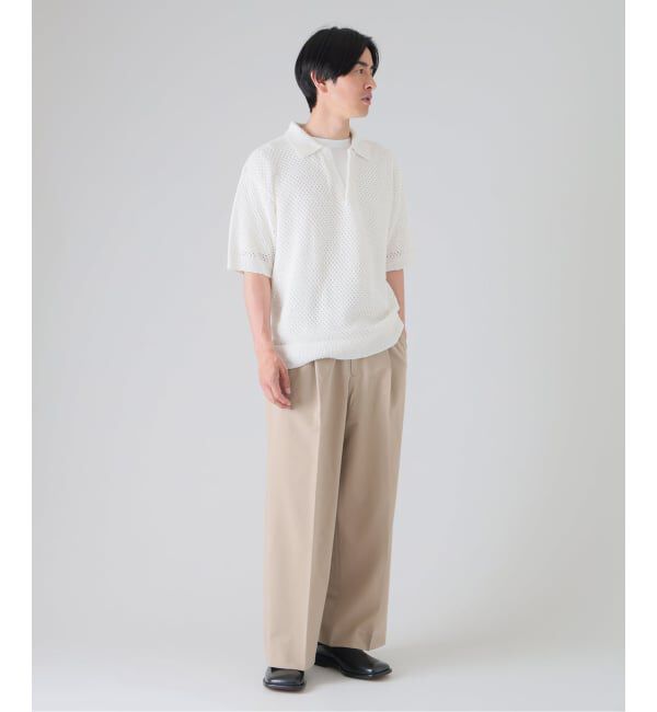 EDIFICE「《WEB限定》ワイド イージー トロピカルスラックス」|スラックス|
