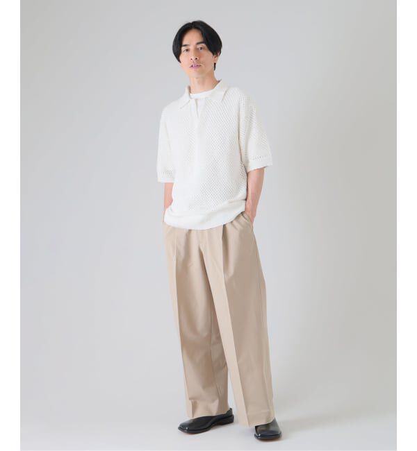 EDIFICE「《WEB限定》ワイド イージー トロピカルスラックス」|スラックス|