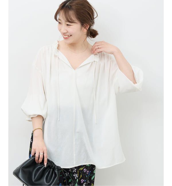JOURNAL STANDARD relume「メランジフリルブラウス」|シャツ・ブラウス|