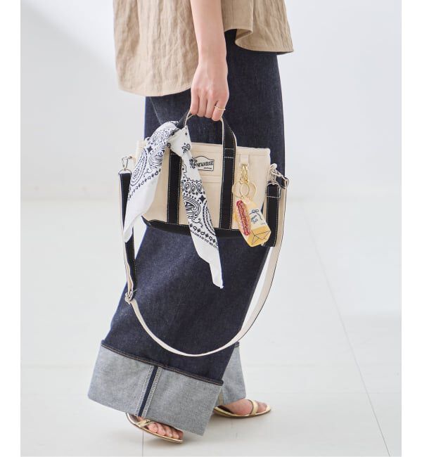 journal standard L'essage「別注【THE NEWHOUSE】BABY LEON TOTE：トートバッグ」|ショルダー・メッセンジャー|