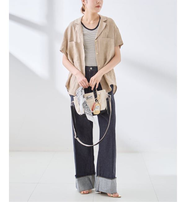 journal standard L'essage「別注【THE NEWHOUSE】BABY LEON TOTE：トートバッグ」|ショルダー・メッセンジャー|