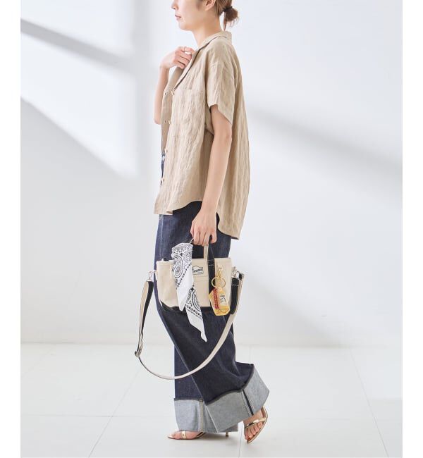 journal standard L'essage「別注【THE NEWHOUSE】BABY LEON TOTE：トートバッグ」|ショルダー・メッセンジャー|