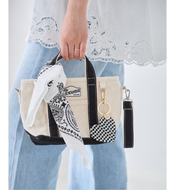 journal standard L'essage「別注【THE NEWHOUSE】BABY LEON TOTE：トートバッグ」|ショルダー・メッセンジャー|