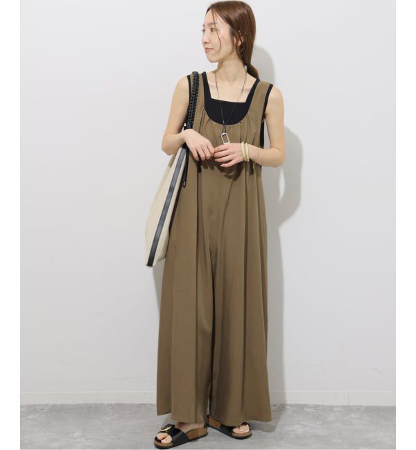 JOURNAL STANDARD relume「S/P/Lギャザーサロペット」|オールインワン|