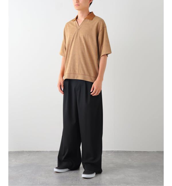 JOURNAL STANDARD「ダブル フェイス ニット スキッパー」|Tシャツ・カットソー|