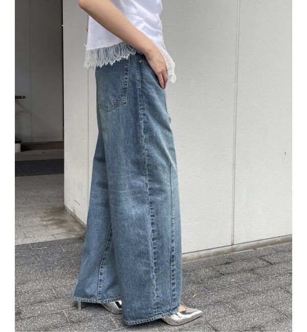 journal standard L'essage「《予約》12OZ ダーツデニムパンツ」|デニム|