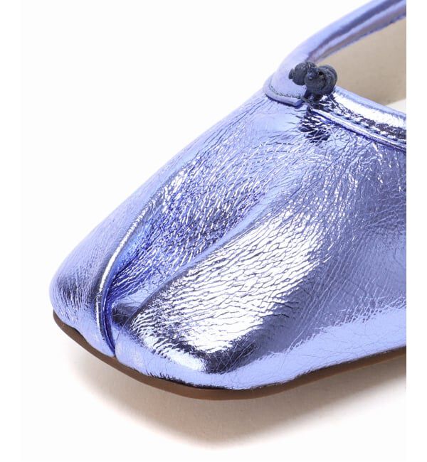 GRISE「《追加/WEB+一部店舗限定》GRISEレザースクエアプリーツフラット」|その他|
