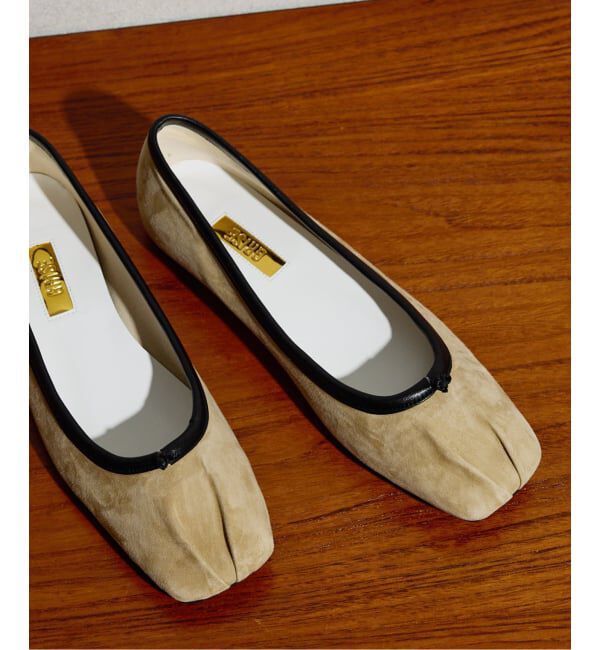 GRISE「《追加/WEB+一部店舗限定》GRISEレザースクエアプリーツフラット」|その他|