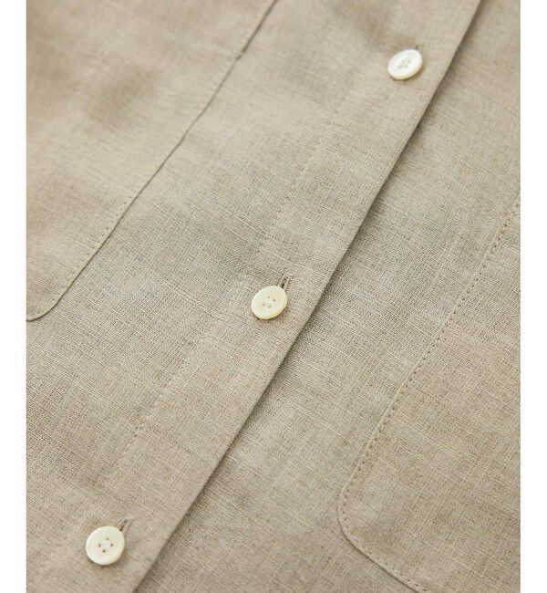 ROPE「【洗える】ヨーロピアンリネンベーシックシャツ/一部セットアップ対応」|シャツ・ブラウス|
