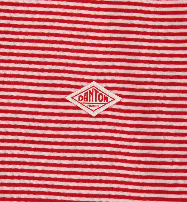 DANTON「DANTON | クルーネック Tシャツ STRIPE WOMEN」|Tシャツ・カットソー|