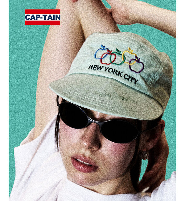 ABAHOUSE「【CAP-TAIN】13.14 刺繍アップル&times;NEW YORK CITY｜DEN」|その他|その他1