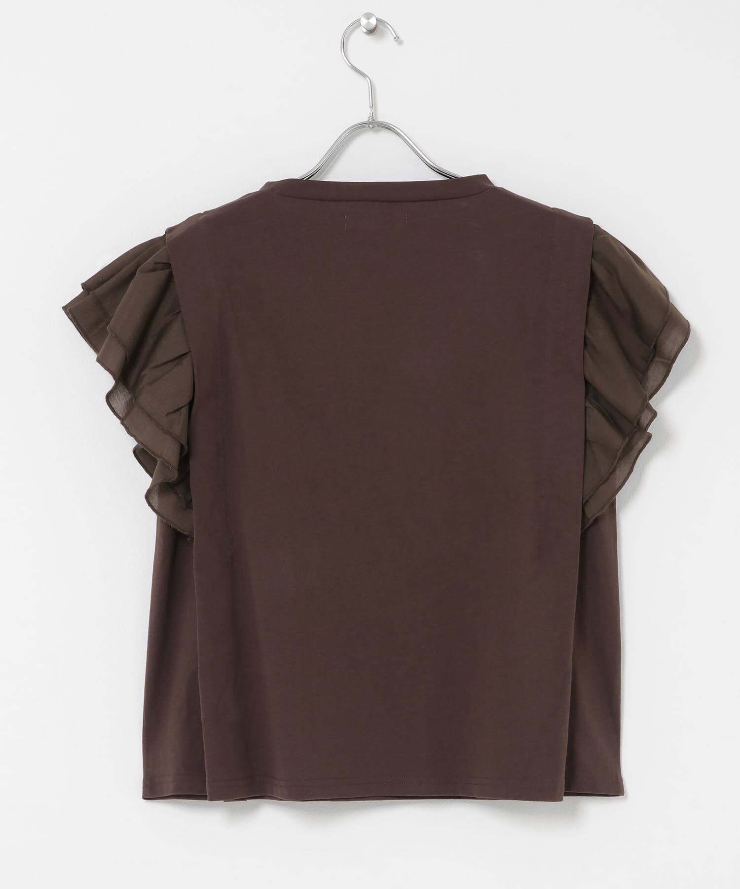 Sonny Label 「フリルフレンチタックスリーブプルオーバー」|Tシャツ・カットソー|