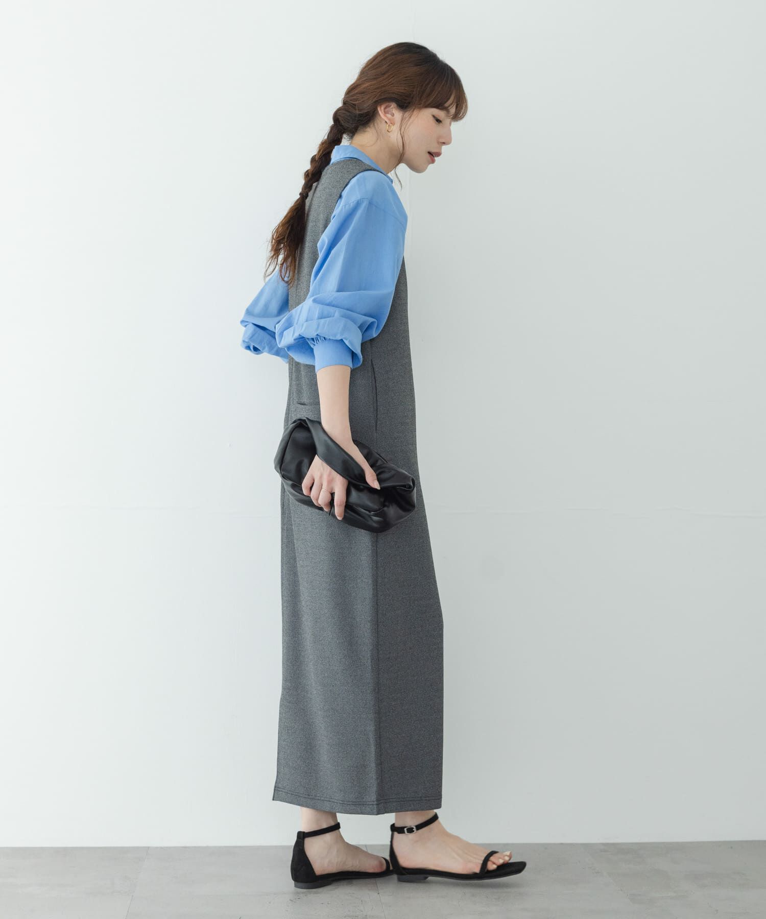 Sonny Label 「Uネックジャンパースカート」|ワンピース|