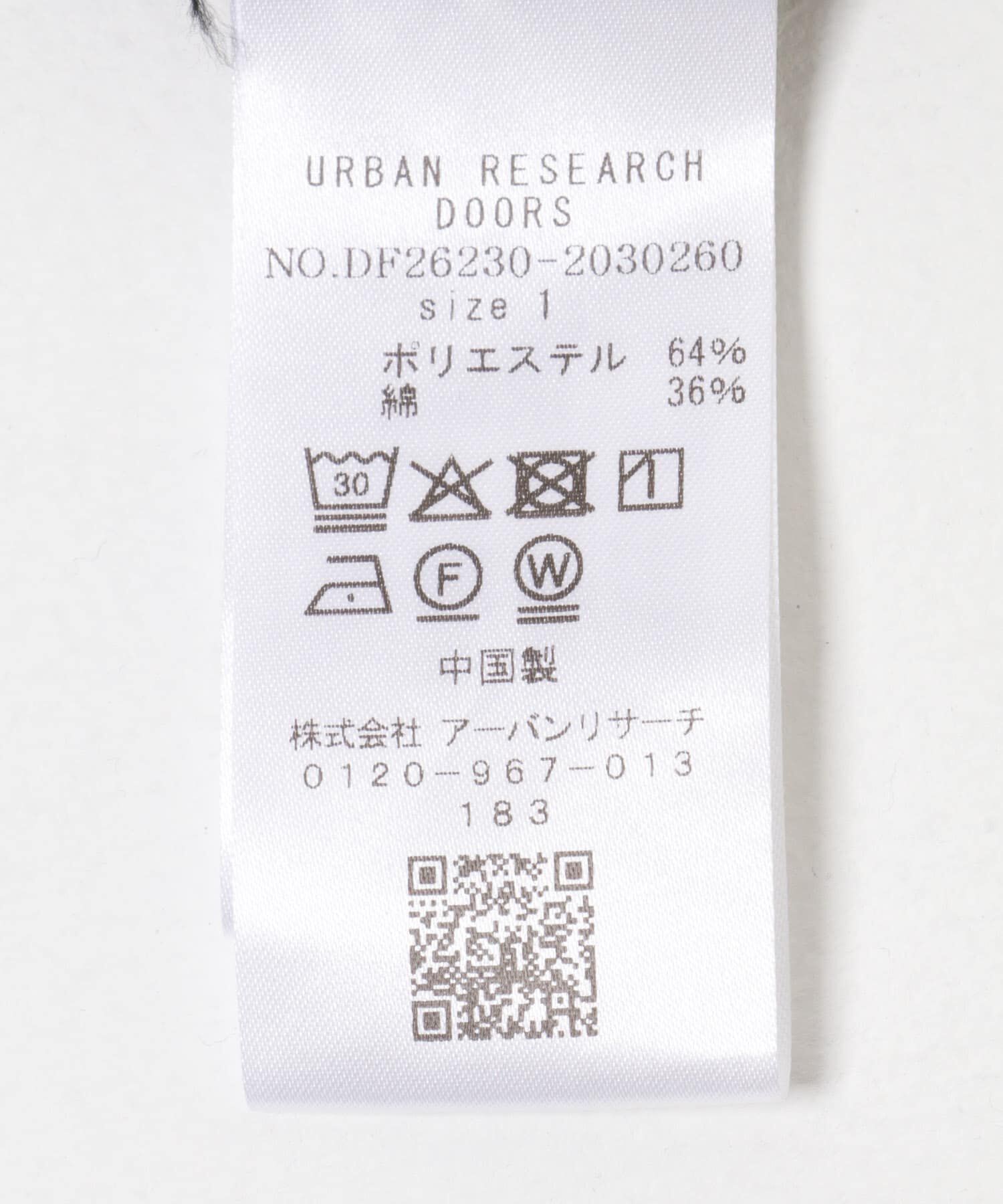 URBAN RESEARCH DOORS「FORK&SPOON　シアサッカーレギュラーカラーシャツ」|シャツ・ブラウス|