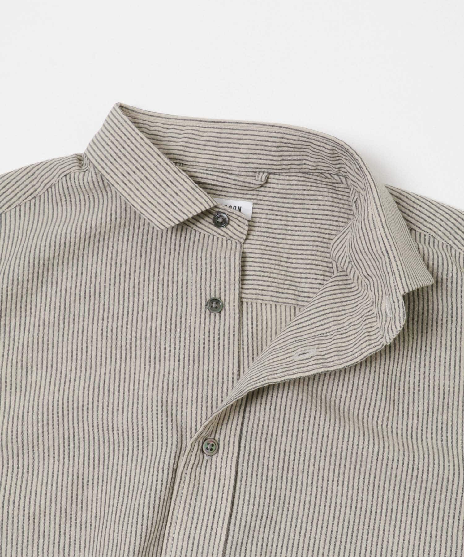 URBAN RESEARCH DOORS「FORK&SPOON　シアサッカーレギュラーカラーシャツ」|シャツ・ブラウス|