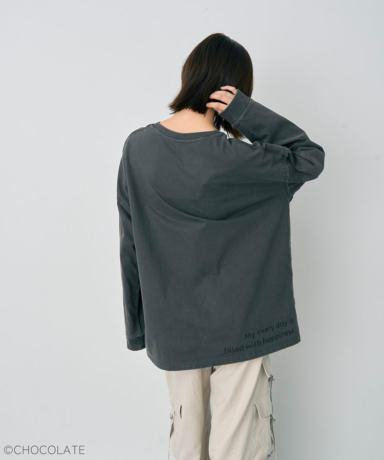 YECCA VECCA「【Whippi&Wrappi】プリントロンTee①」|Tシャツ・カットソー|