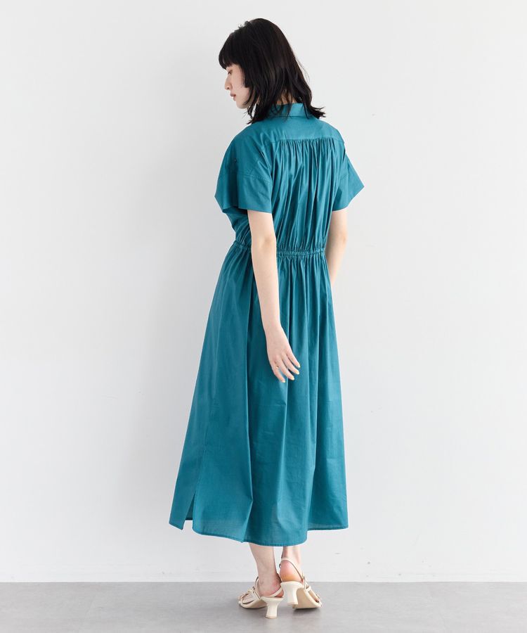YECCA VECCA「【ORGABITS】タックシャツワンピース」|ワンピース|
