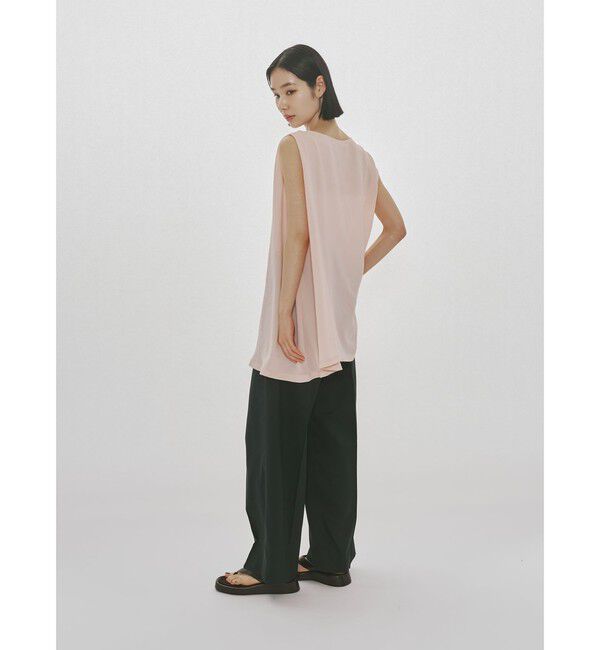 MIDIUMISOLID「MIDIUMISOLID for Ladies アシンメトリーフレアプルオーバー」|Tシャツ・カットソー|