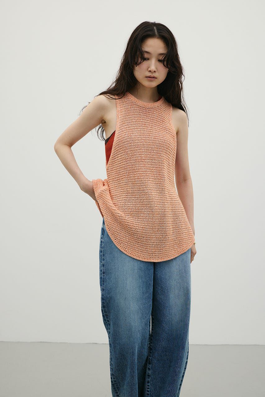 STYLEMIXER「アメスリメッシュニットタンク」|タンクトップ|