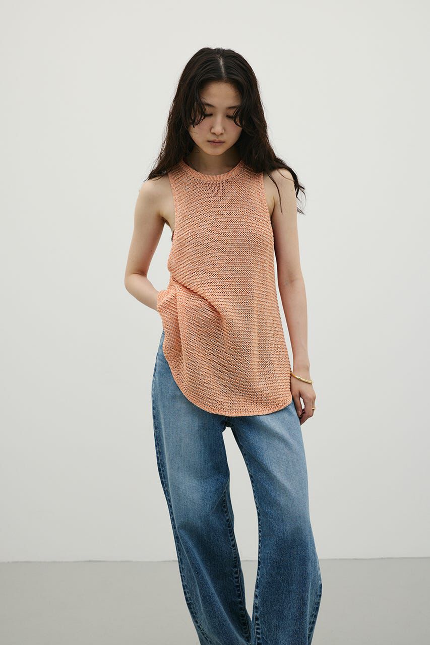 STYLEMIXER「アメスリメッシュニットタンク」|タンクトップ|