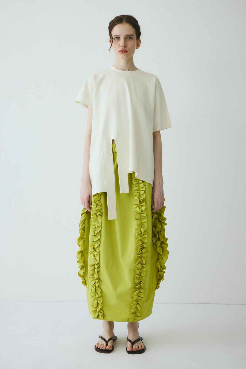 HeRIN.CYE「［予約］Frill cocoon skirt」|スカート|LIME
