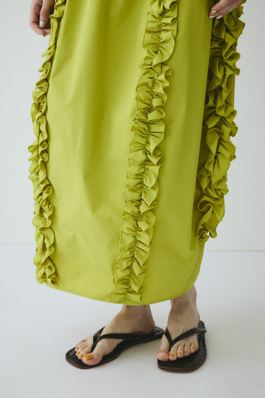 HeRIN.CYE「［予約］Frill cocoon skirt」|スカート|