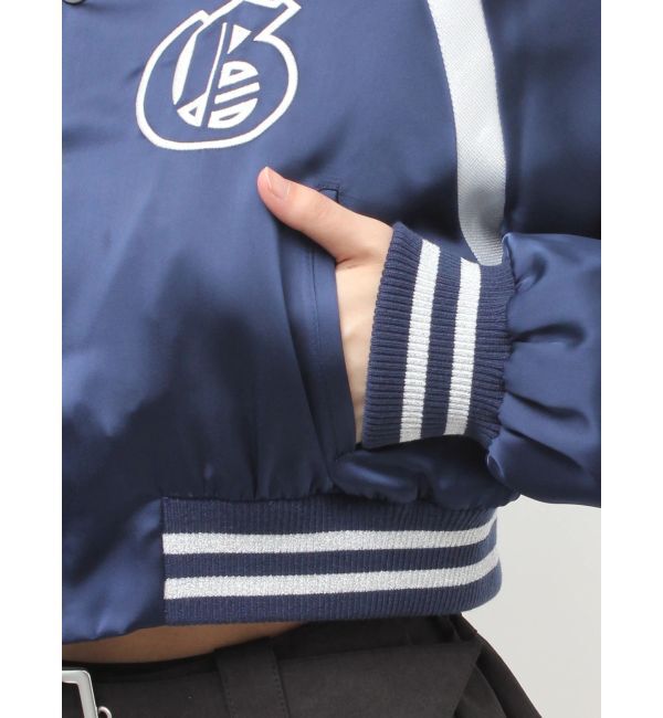 GYDA「BACK GYDA logo Shortブルゾン」|ブルゾン・スタジャン|