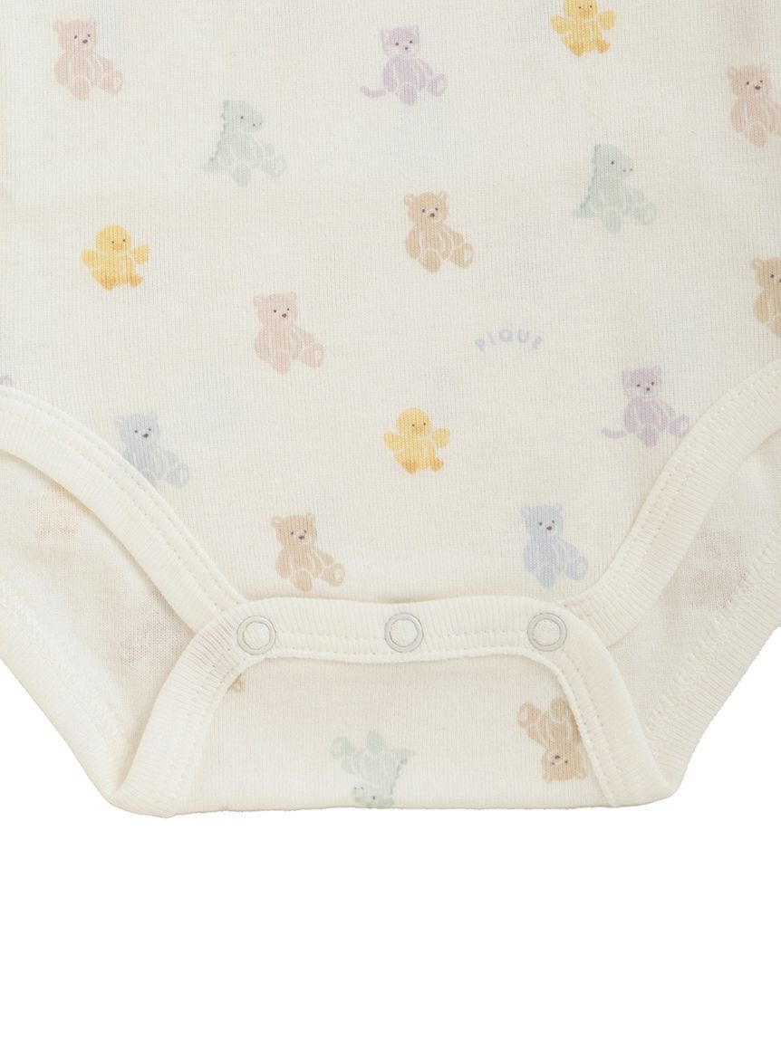 GELATO PIQUE KIDS & BABY「【ラッピング済み】【BABY】ベアブランケット&ぬいぐるみ&ボディースーツ&スタイ4点セット ギフトBOX」|その他ベビー用品|