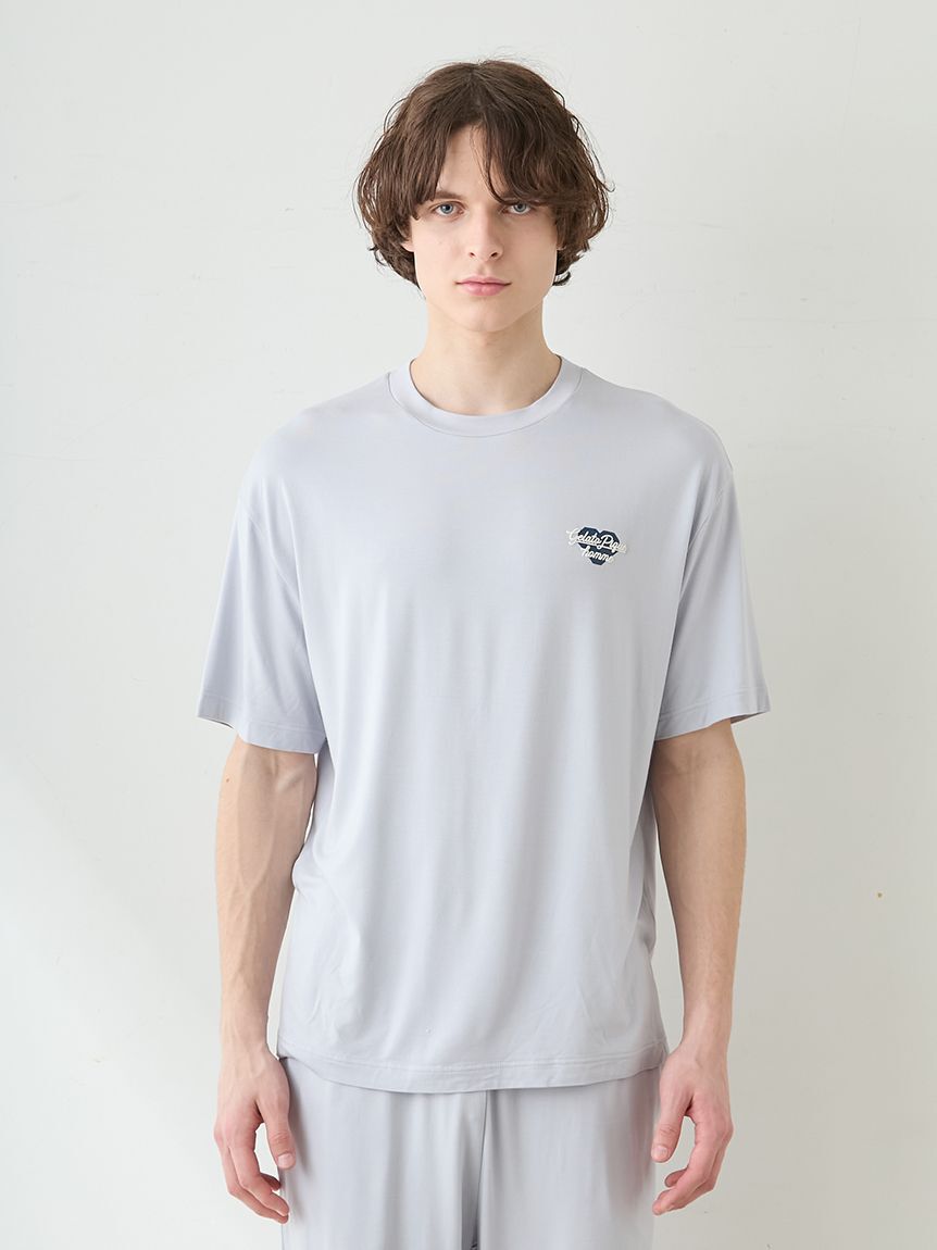 GELATO PIQUE HOMME「【HOMME】【接触冷感】ハートロゴTシャツ」|ルームウェア|