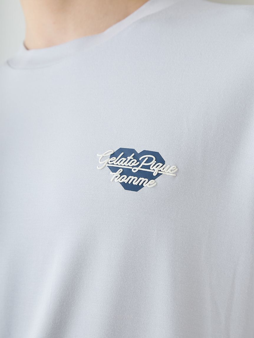 GELATO PIQUE HOMME「【HOMME】【接触冷感】ハートロゴTシャツ」|ルームウェア|