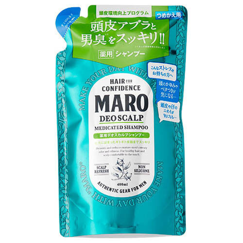  「MARO(マーロ) 薬用デオスカルプシャンプー 詰替え (480ml)」|シャンプー|その他