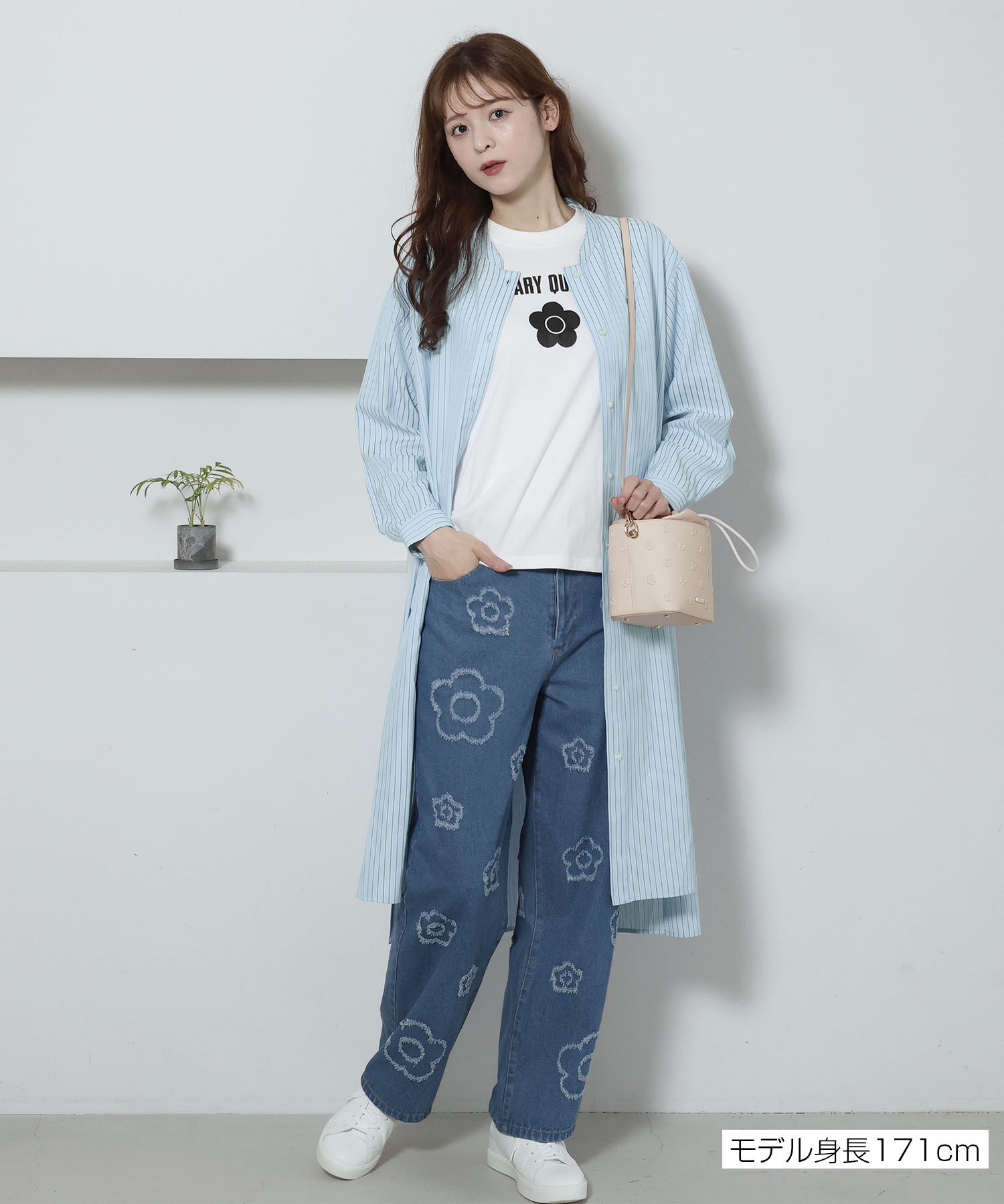 MARY QUANT「ロングシャツ ワンピース」|ワンピース|