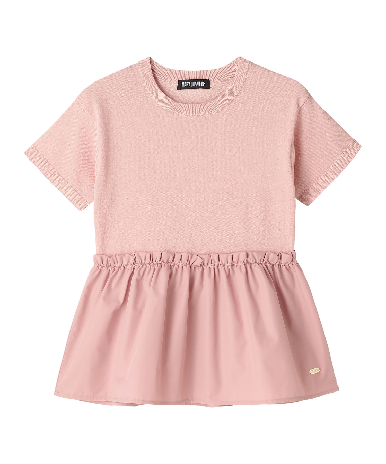 MARY QUANT「ペプラムドッキングニット プルオーバー」|Tシャツ・カットソー|