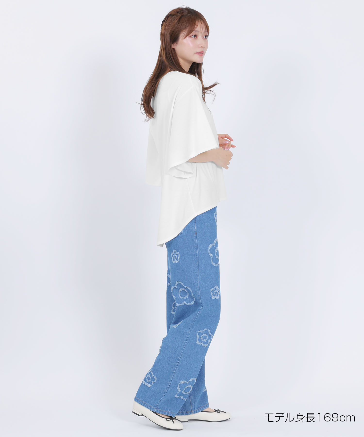 MARY QUANT「サインロゴフレア Tシャツ」|Tシャツ・カットソー|