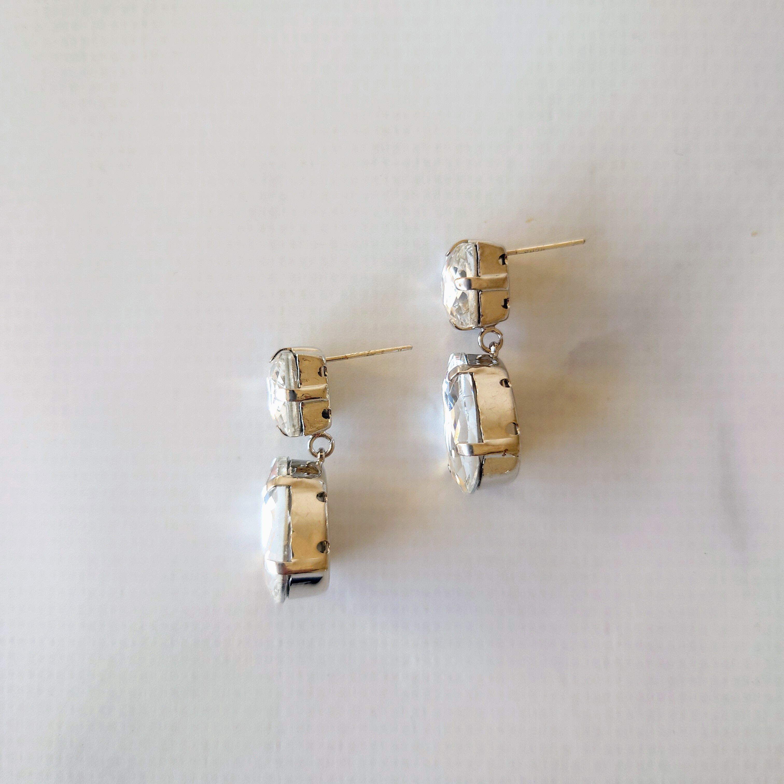 MARQUISE「クリアビジューピアス」|ピアス|