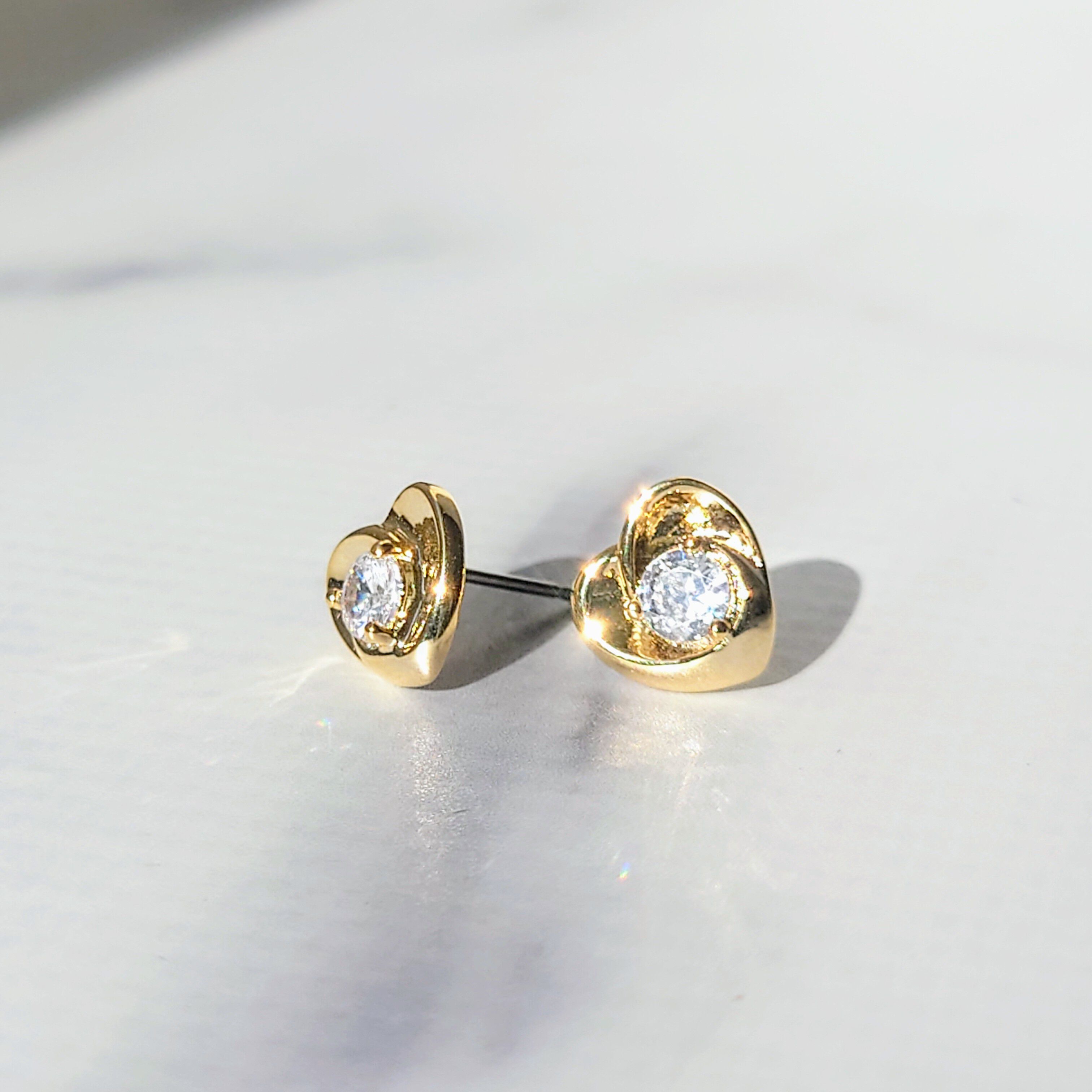 MARQUISE「ハートジルコニアピアス」|ピアス|