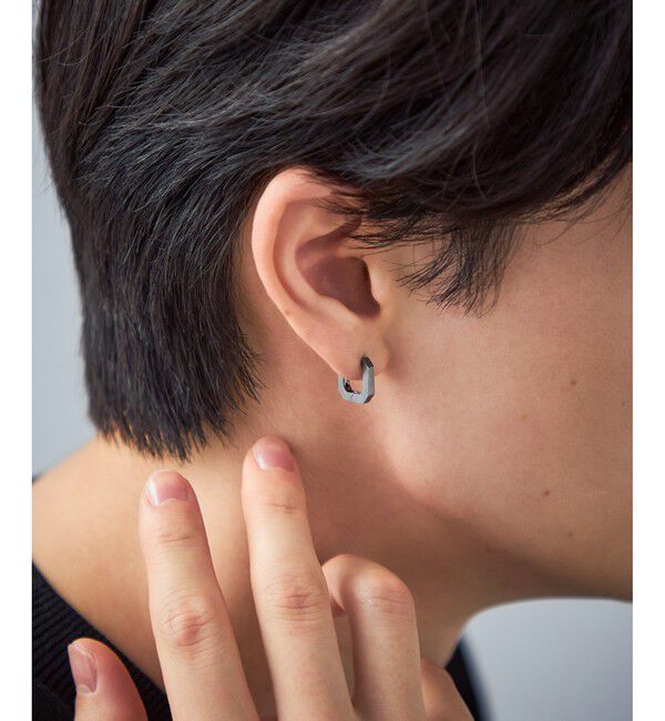 Jouete「[スナップピアス] オクタゴン」|ピアス|