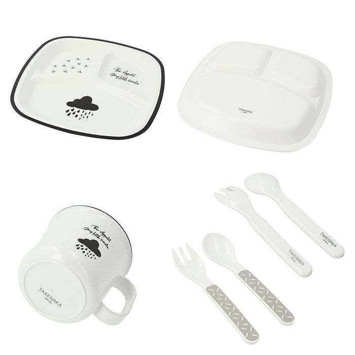 BACKYARD FAMILY「ベビー食器セット 通販 ベビー食器 ギフトセット 子ども用食器 コップ スプーン フォーク」|食器・キッチングッズ|