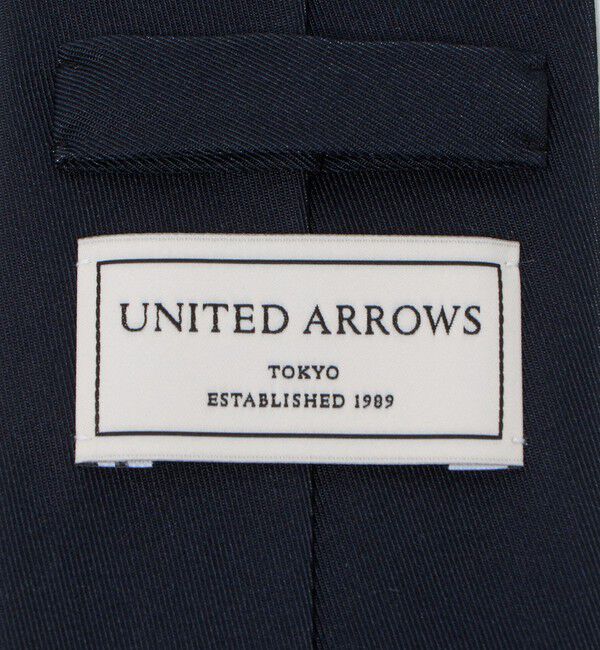 UNITED ARROWS「ネイビー ソリッド ネクタイ」|ネクタイ・蝶ネクタイ|