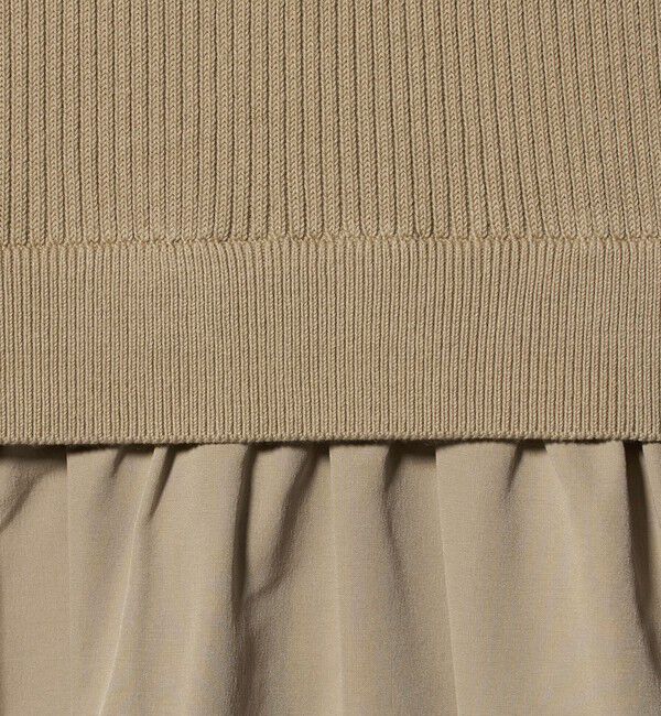 UNITED ARROWS green label relaxing「エリツキ ドッキング ショートスリーブ ワンピース」|ワンピース|