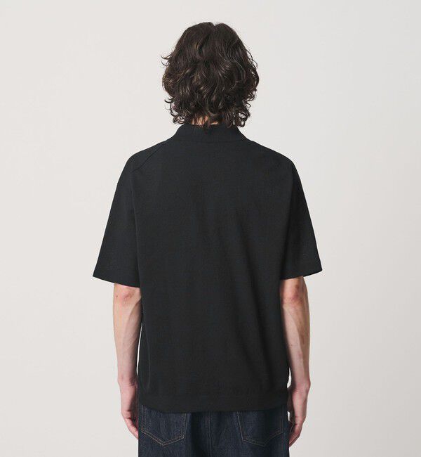BEAUTY&YOUTH UNITED ARROWS「KNITEE リネンブレンド メリノ スキッパー ニット Tシャツ ウォッシャブル」|ニット・セーター|