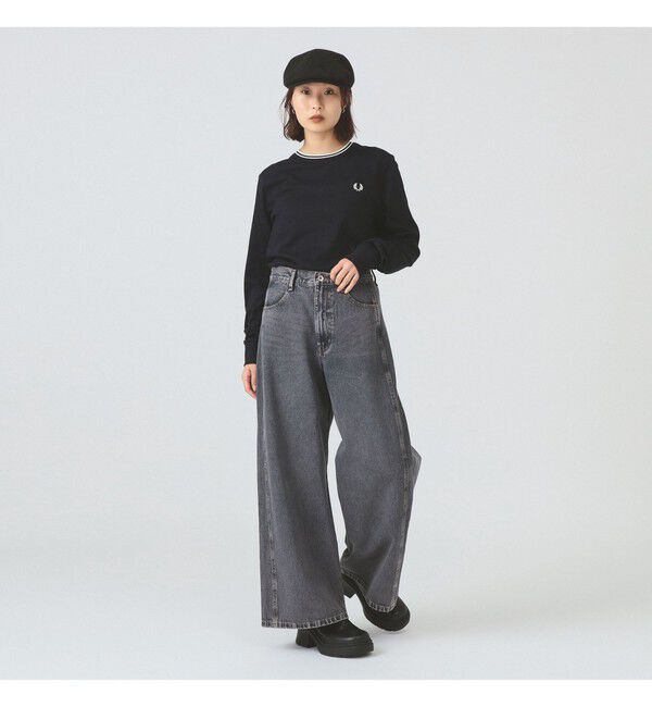 Ray BEAMS 「FRED PERRY / ツイン ティップド ロングスリーブ  Tシャツ」|Tシャツ・カットソー|