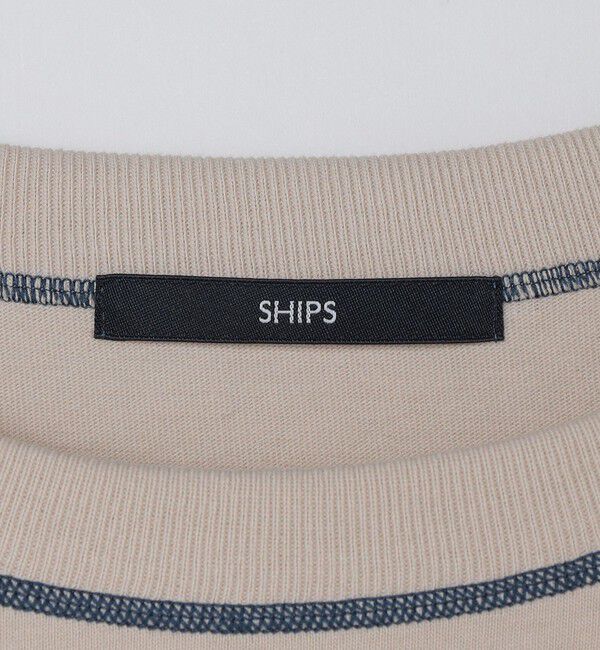 SHIPS「SHIPS: カラー ステッチ Tシャツ」|Tシャツ・カットソー|