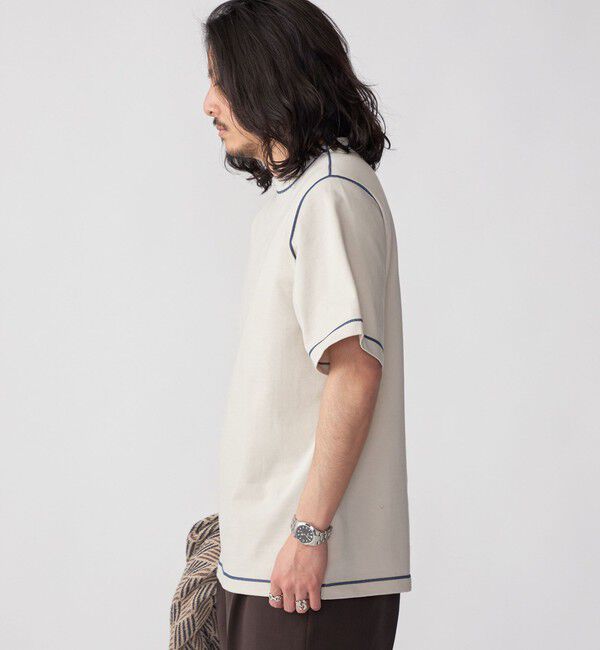 SHIPS「SHIPS: カラー ステッチ Tシャツ」|Tシャツ・カットソー|