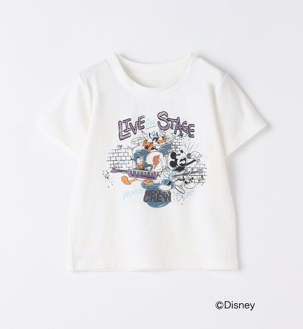 SHIPS Colors 「SHIPS Colors:80～130cm / ミッキーマウス プリント Tシャツ」|Tシャツ・カットソー|