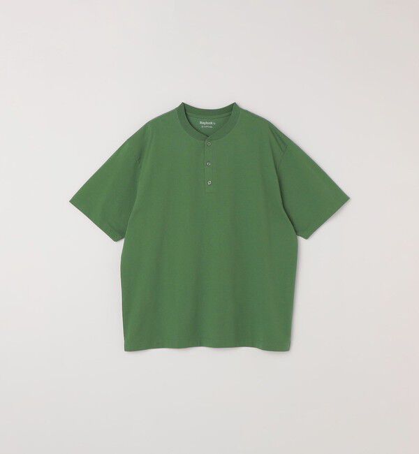 SHIPS any「SHIPS any:〈接触冷感/吸水速乾/UVカット/遮熱〉Raylock ヘンリーネック Tシャツ◇」|Tシャツ・カットソー|