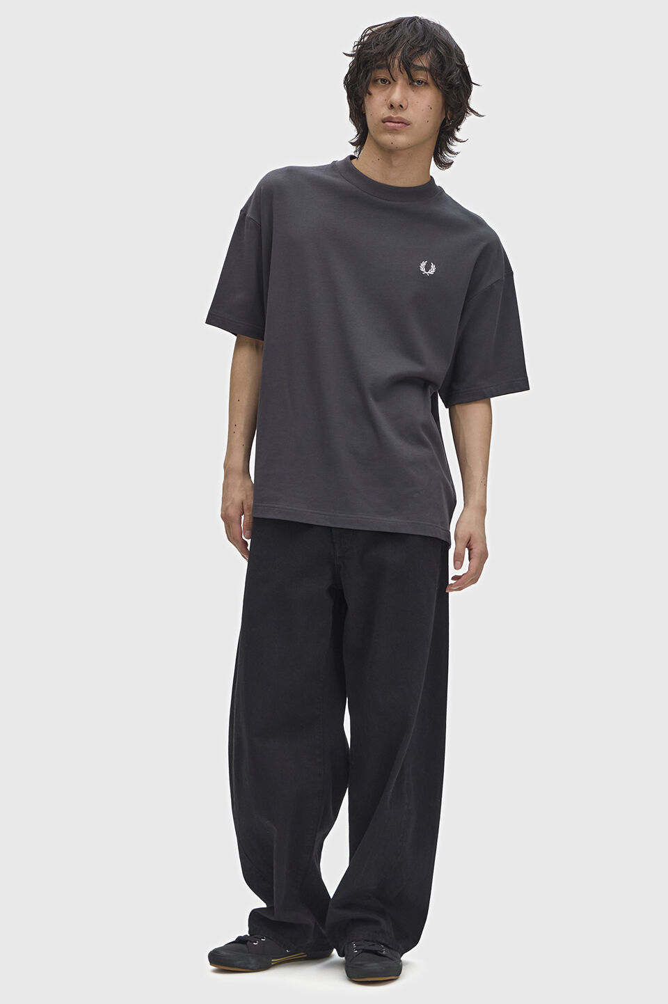 FRED PERRY 「Back Print Laurel Wreath T-Shirt／ロゴバックプリントローレルリースTシャツ」|Tシャツ・カットソー|