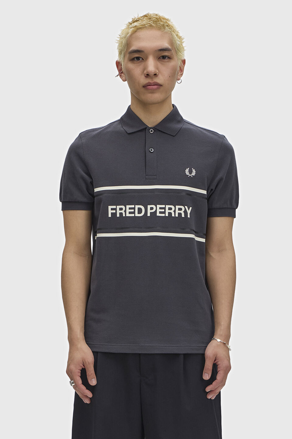 FRED PERRY 「Fred Perry Graphic Polo Shirt／フレッドペリーグラフィックポロシャツ」|ポロシャツ|