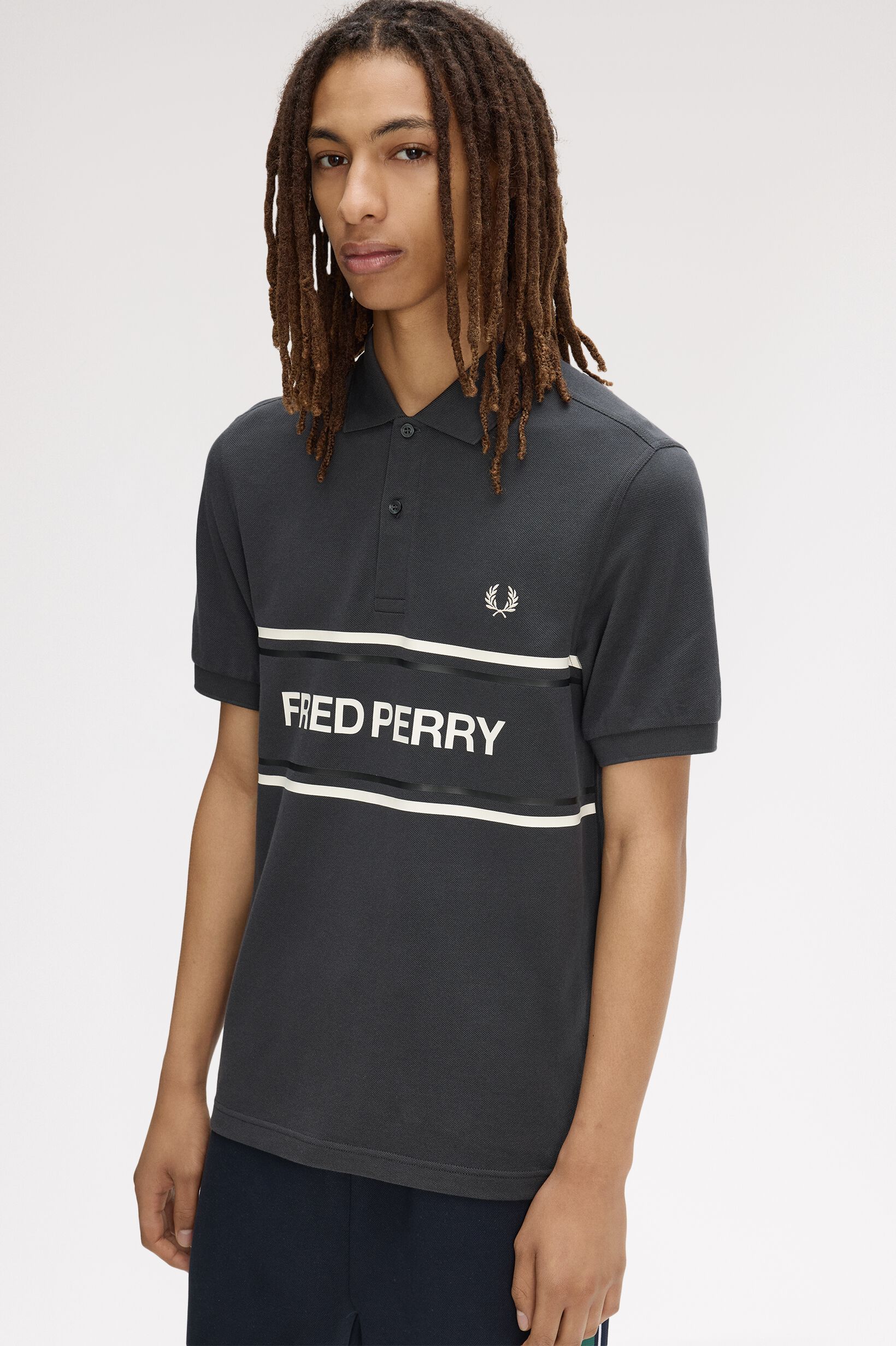 FRED PERRY 「Fred Perry Graphic Polo Shirt／フレッドペリーグラフィックポロシャツ」|ポロシャツ|
